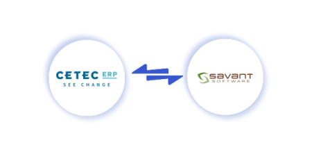 CETEC ERP Savant WMS Integration