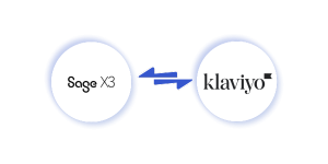 Sage X3 Klaviyo Integration