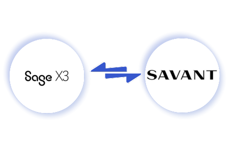 Sage X3 Savant Integration