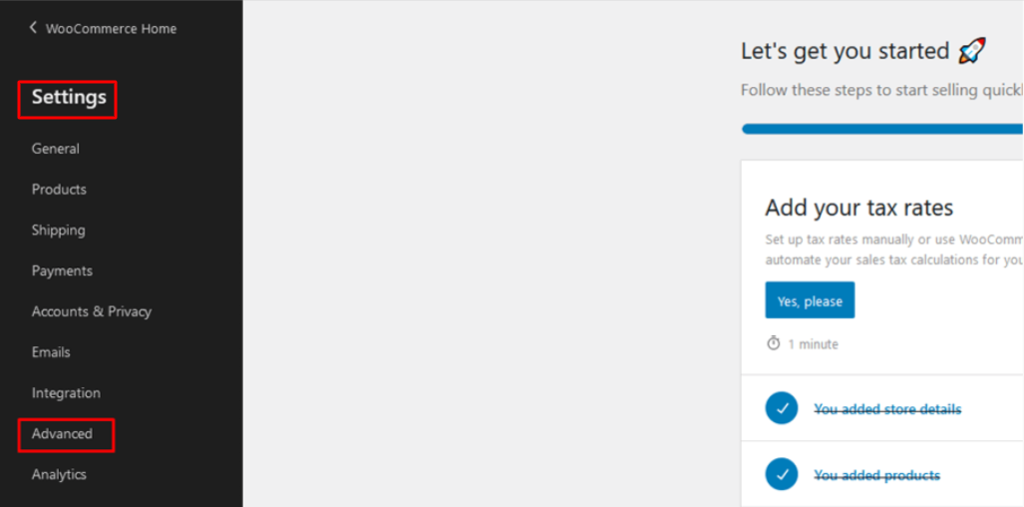 Obtaining WooCommerce Consumer Key and Consumer Secret
