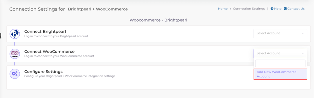 Woocommerce and Brightpearl Integration Guide