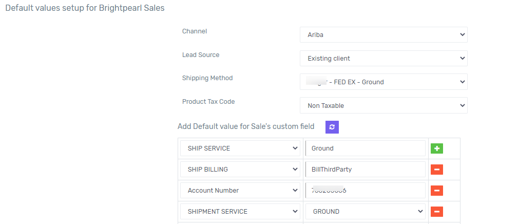 Ariba and Brightpearl Integration Guide
