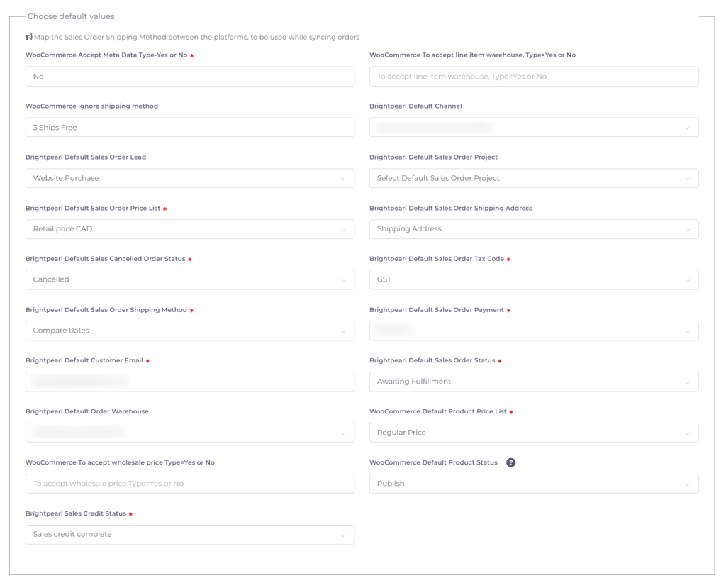 Woocommerce and Brightpearl Integration Guide