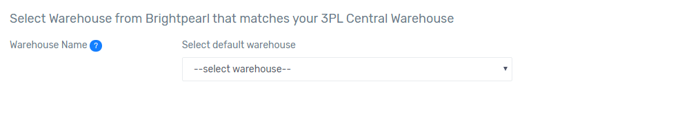 3PL Central and Brightpearl Integration Guide