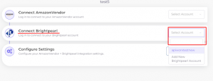 Connect AmazonVendor Central and Brightpearl with ESB Integration Guide


