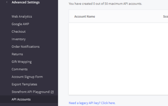 Inconnect - Bigcommerce and Intacct Integration Guide