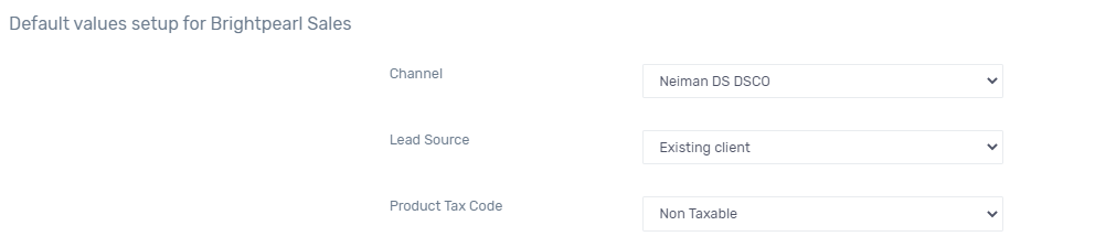 DSCO and Brightpearl Integration Guide