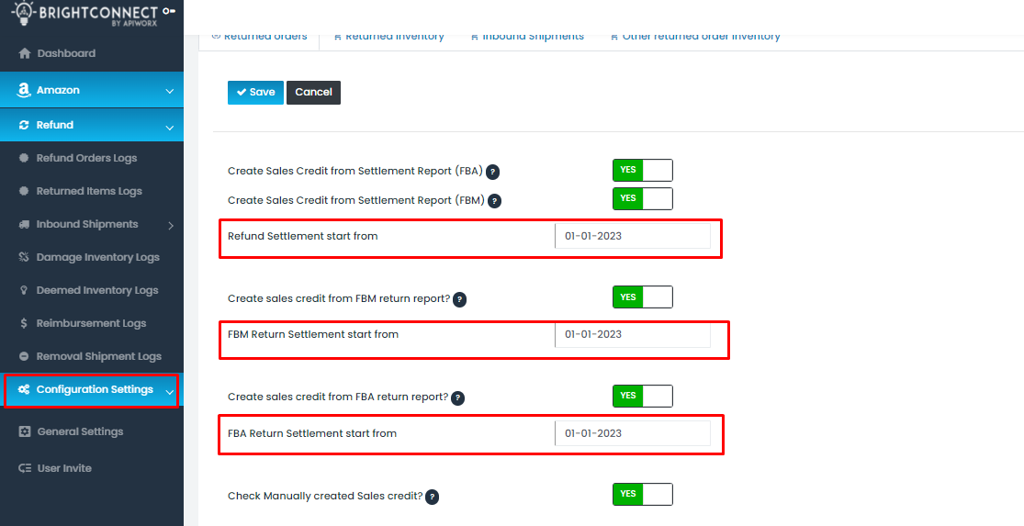 New Feature: Date Filter for Ignoring Older Settlement Data on Amazon Enhanced Connector