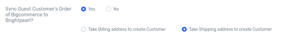 Work With BrightConnect’s BigCommerce Settings