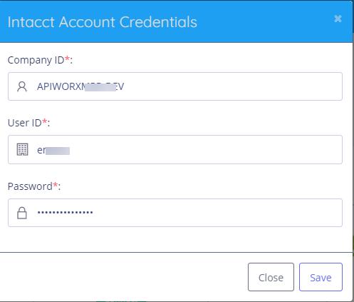 Inconnect - Ebay and Intacct Integration Guide
