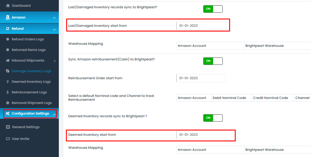 New Feature : Date filter for ignoring older settlement data on Amazon Enhanced Connector

