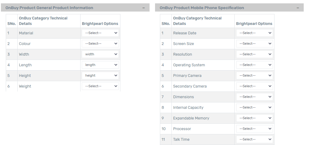 OnBuy and Brightpearl Integration Guide