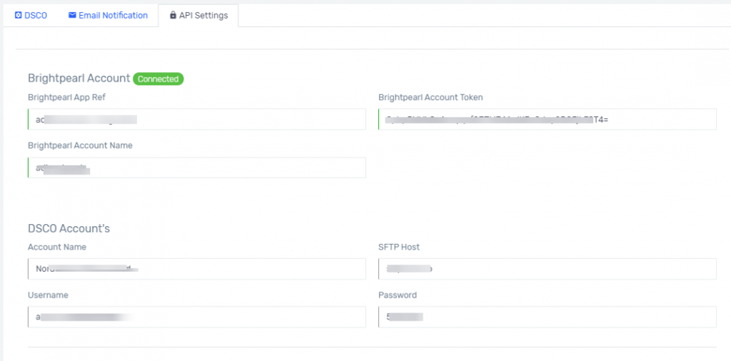 DSCO and Brightpearl Integration Guide