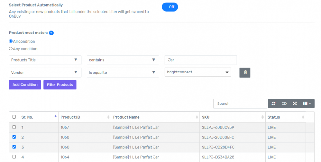 OnBuy and Brightpearl Integration Guide